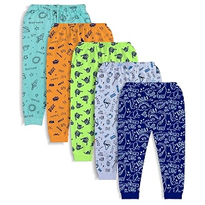 minicult Cotton pajama pants with bright colors