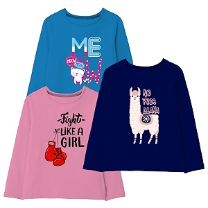 minicult Cotton Printed Full Sleeve T Shirts