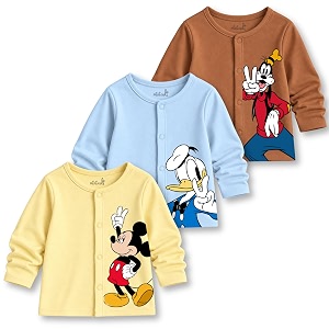 minicult Cotton Unisex Front Open Full Sleeve