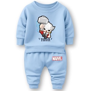 minicult mickey cotton kids coords matching tshirt and pant set with character print pack of 1