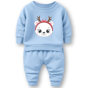minicult mickey cotton kids coords matching tshirt and pant set with character print pack of 1