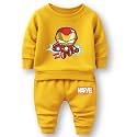 minicult Mickey cotton Kids Coords matching Tshirt and pant set with character print (Pack of 1)