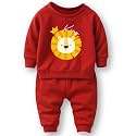 minicult Mickey cotton Kids Coords matching Tshirt and pant set with character print (Pack of 1)