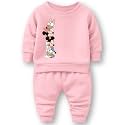 minicult Mickey cotton Kids Coords matching Tshirt and pant set with character print (Pack of 1)