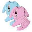 Minicult Kids Cotton Co-ords Full Sleeve Sweatshirt and Pant Set with Character Print