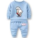 minicult Mickey cotton Kids Coords matching Tshirt and pant set with character print (Pack of 1)