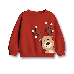 minicult disney mickey mouse and friends regular fit character printed full sleeve sweatshirt for boys and girlsred a40pack of 1