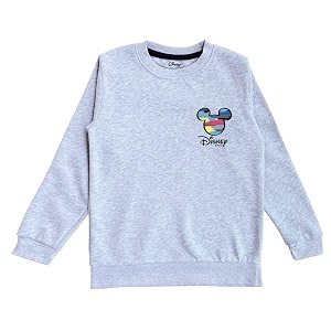minicult disney mickey mouse and friends regular fit character printed full sleeve sweatshirt for boys and girlsred a40pack of 1