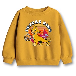 minicult disney mickey mouse and friends regular fit character printed full sleeve sweatshirt for boys and girlsred a40pack of 1