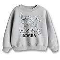minicult Disney Mickey Mouse and Friends Regular Fit Character Printed Full Sleeve Sweatshirt for Boys and Girls(Red a40)(Pack of 1)
