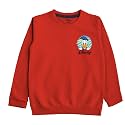 minicult Disney Mickey Mouse and Friends Regular Fit Character Printed Full Sleeve Sweatshirt for Boys and Girls(Red a40)(Pack of 1)