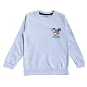 minicult Disney Mickey Mouse and Friends Regular Fit Character Printed Full Sleeve Sweatshirt for Boys and Girls(Red a40)(Pack of 1)