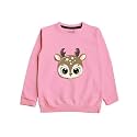 minicult Disney Mickey Mouse and Friends Regular Fit Character Printed Full Sleeve Sweatshirt for Boys and Girls(Red a40)(Pack of 1)