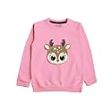 minicult Disney Mickey Mouse and Friends Regular Fit Character Printed Full Sleeve Sweatshirt for Boys and Girls(Red a40)(Pack of 1)