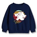 minicult Disney Mickey Mouse and Friends Regular Fit Character Printed Full Sleeve Sweatshirt for Boys and Girls(Red a40)(Pack of 1)