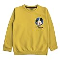 minicult Disney Mickey Mouse and Friends Regular Fit Character Printed Full Sleeve Sweatshirt for Boys and Girls(Red a40)(Pack of 1)