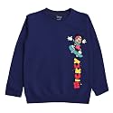 minicult Disney Mickey Mouse and Friends Regular Fit Character Printed Full Sleeve Sweatshirt for Boys and Girls(Red a40)(Pack of 1)