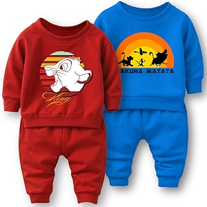 Minicult Kids Cotton Co-ords Full Sleeve Sweatshirt