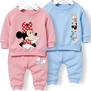Minicult Kids Cotton Co-ords Full Sleeve Sweatshirt