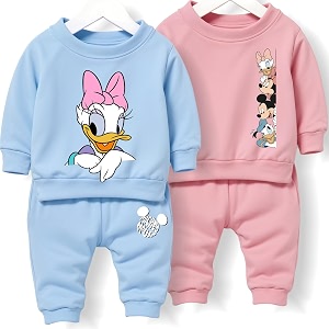 Minicult Kids Cotton Co-ords Full Sleeve Sweatshirt