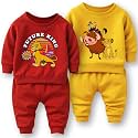 Minicult Kids Cotton Co-ords Full Sleeve Sweatshirt