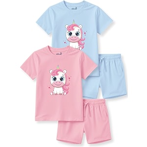 minicult kids Kids Cotton Shorts and Matching