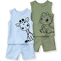 minicult kids Kids Cotton Shorts and Matching