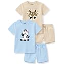 minicult kids Kids Cotton Shorts and Matching