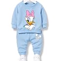 minicult Mickey cotton Kids Coords matching Tshirt and pant set with character print (Pack of 1)