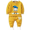 minicult Mickey cotton Kids Coords matching Tshirt and pant set with character print (Pack of 1)