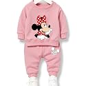 minicult Mickey cotton Kids Coords matching Tshirt and pant set with character print (Pack of 1)