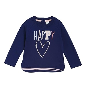 mini klub girls blue sweatshirt pack of 1