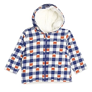 miniklub Baby Hooded Full Sleeve Knitted Cotton