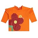 miniklub Baby Round Neck Full Sleeves Knitted Cotton Knit Top, Pack of 1, Orange (2-3Y)