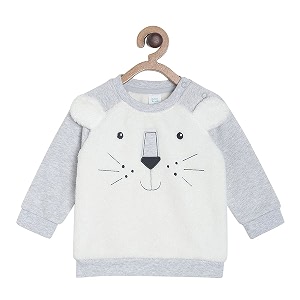 miniklub Baby Round Neck Long Sleeve Knitted