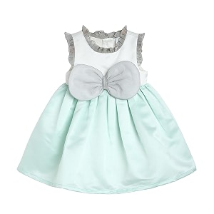miniklub Baby Round Neck Sleeveless Woven Cotton