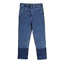 miniklub Girls Boat Neck Knee Length Woven