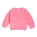 miniklub Girls Pink &amp; White Checked Sweatshirt