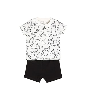 miniklub Girls Round Neck Frill Sleeve Knitted
