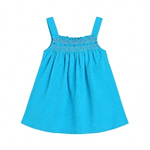 miniklub Girls Round Neck Short Sleeve Knitted