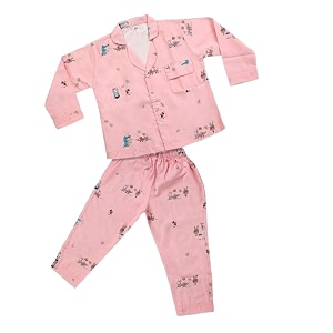 MINIMATES Unisex Kids Cotton All Over Printed