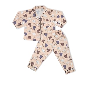 MINIMATES Unisex Kids Cotton All Over Printed