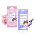 MINISO Eye Mask Deep Hydrating Under Eye Skin Care, Reducing Eye Fine Lines Wrinkle Under Eye Patches, Total 6 Pairs Lavender x3 & Rose x3
