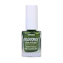 MINISO Long-Lasting Nail Polish, Quick Dry French Formula Nail Paint, Metallic Finish, 8ml - 37 Metal Green
