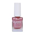 MINISO Long-Lasting Nail Polish, Quick Dry French Formula Nail Paint, Metallic Finish, 8ml - 38 Metal Rose