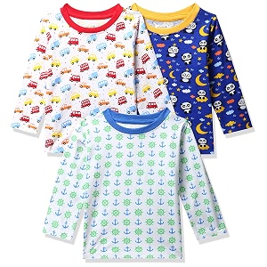 MINITATU Baby-Boys Animal Print Regular Fit T-Shirt