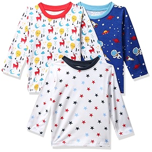MINITATU Baby-Boys Animal Print Regular Fit T-Shirt