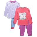 MINITATU Baby-Girls Cotton Solid Clothing Set Pack of 2