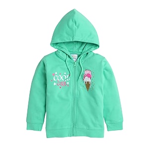 MINITATU Girls Hooded Sweatshirt