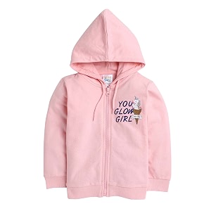 MINITATU Girls Hooded Sweatshirt